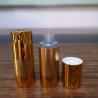 Buy cheap Special 15ml 30ml 50ml gold frosted vacuum skin care silver chambercosmetic manufacturer lotion airless pump bottle from wholesalers