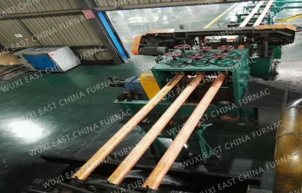 Buy cheap Continuous Lead Ingot Casting Machine 1200kw Smelting Furnace 10 Ton Brass Flat Billets from wholesalers