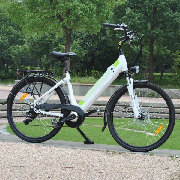 Buy cheap High Automatization Onway Electric Bike , Ladies Electric Bicycle Charging Time 4 - 6 Hours from wholesalers