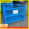 Buy cheap 1000Kg White Metal Pallet Cage Warehouse Stillages Trolley With Wheels from wholesalers