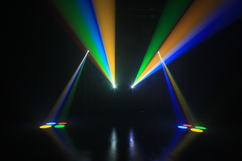 7 Color Open 700W LED Hybrid Moving Head Light Beam Spot Wash With CMY CTO Zoom Framing