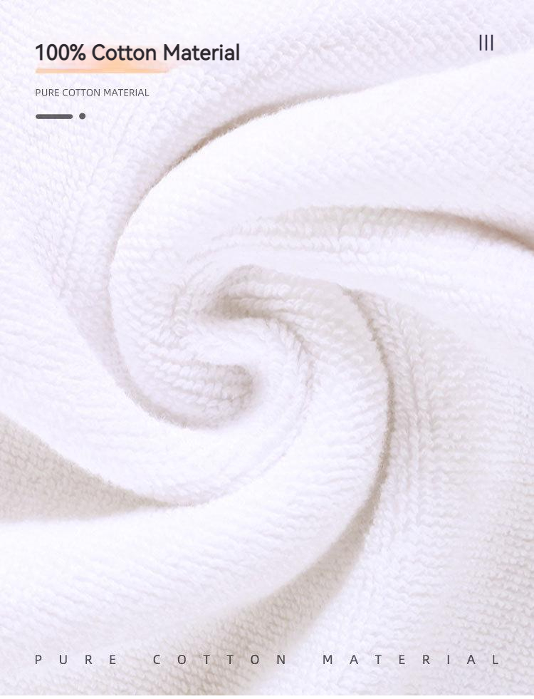 Customized Thickened 21S 100% Cotton Towel for Five-star Hotels Quick-dry and Durable