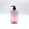 Buy cheap 10oz 16oz Flat Pink Clear Plastic PET Bottle For Cosmetic from wholesalers