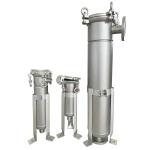 Max Flow Rate 27%-80% Filter Mesh Stainless Steel Bag Filter Housing - Wire size