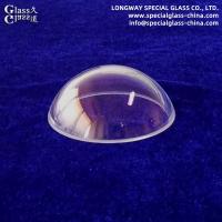 Buy cheap Anti-reflective Coating Optical Hemispherical Glass Dome for CCTV Photography product