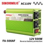 500va 60Hz Modified Inverter Overload Protection 12vdc To 110vac Inverter