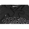 Buy cheap Black Towel Embroidered Mens Hoodie 320gram 65% Polyester 35% Cotton from wholesalers