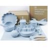 Buy cheap Wholesale Baby Geschirr Led Weaning Silicone Bib Spoon Bowl Spoon Bowl Plate Silicone Baby Feeding Tableware Set Product from wholesalers