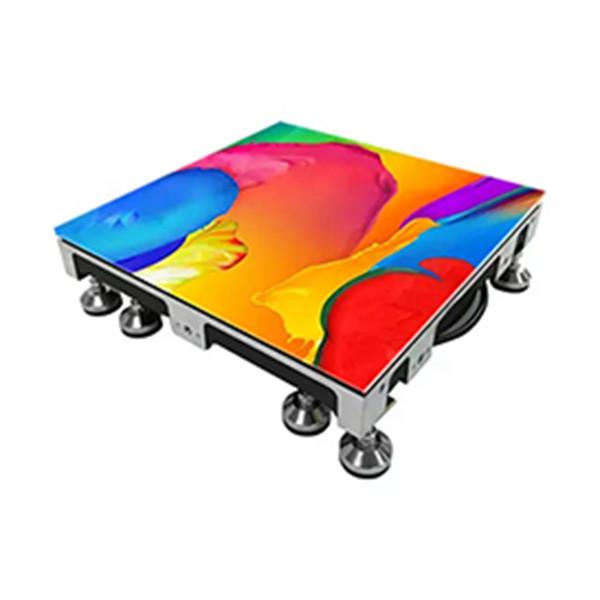 Buy cheap Full Color Aluminum Cabinet Indoor Floor LED Screen Rental for Events Curved Design from wholesalers
