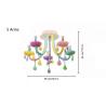 Buy cheap Bedroom Led Light Ceiling Lighting Kids Ceiling Light Child Room Chandelier Ceiling Lamp(WH-MA-167) from wholesalers