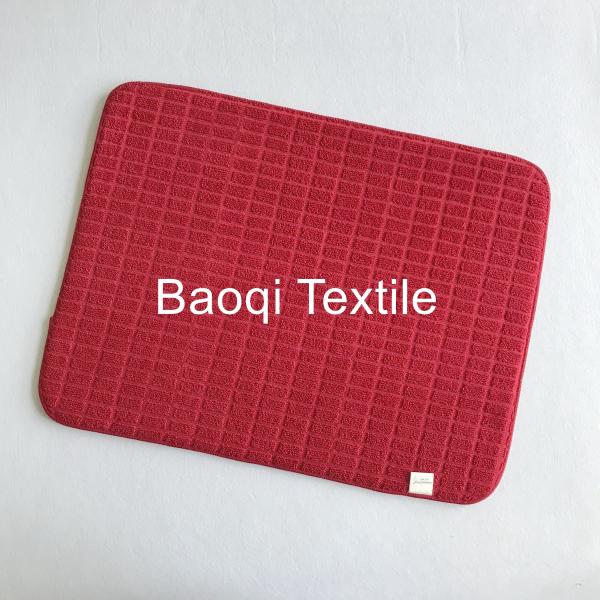 Buy cheap OEM absorbent dry water microfiber bath mat ，washable mats ，microfiber floor mat from wholesalers
