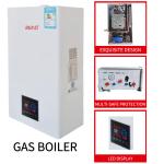 Stepless Gas Wall Mounted Boiler White Shell Wall Hung Condensing Boiler