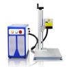 Buy cheap 20W 30W Portable Cabinet type Metal steel aluminum Mark Fiber Laser Marking Engraving Machine from wholesalers