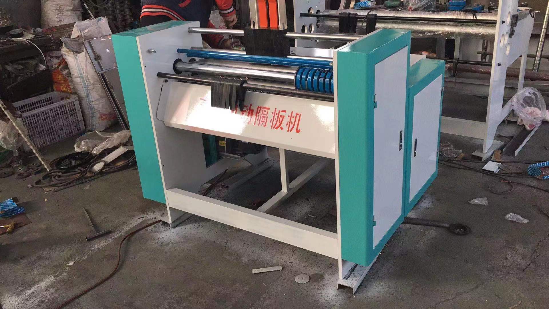 Corrugated Carton Box Nine Knife Partition Slotting Paper Sheet Cardboard Slitter Sheet Making Machine