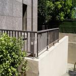 Exterior Steel Aluminium Balcony Balustrades Stainless Steel Railing Vertical