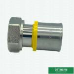 Buy cheap Union Threaded Elbow Brass Fittings Compression Coupling For Pex Aluminum Pex Pipe from wholesalers