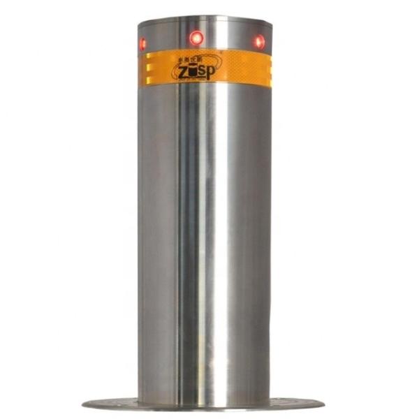 Buy cheap 304/316 6mm Thickness Surface Mount Bollards Automatic Bollard System from wholesalers