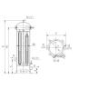 Buy cheap Chemical Cartridge Liquid Filter Housings 10 Inch For Wound Filter / Meltblown Filter from wholesalers