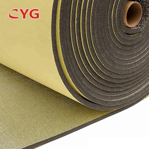 Buy cheap 12 mm 15 mm 19 mm 25 mm One Side Adhesive Aluminum Film PE / Polyolefin Foam from wholesalers