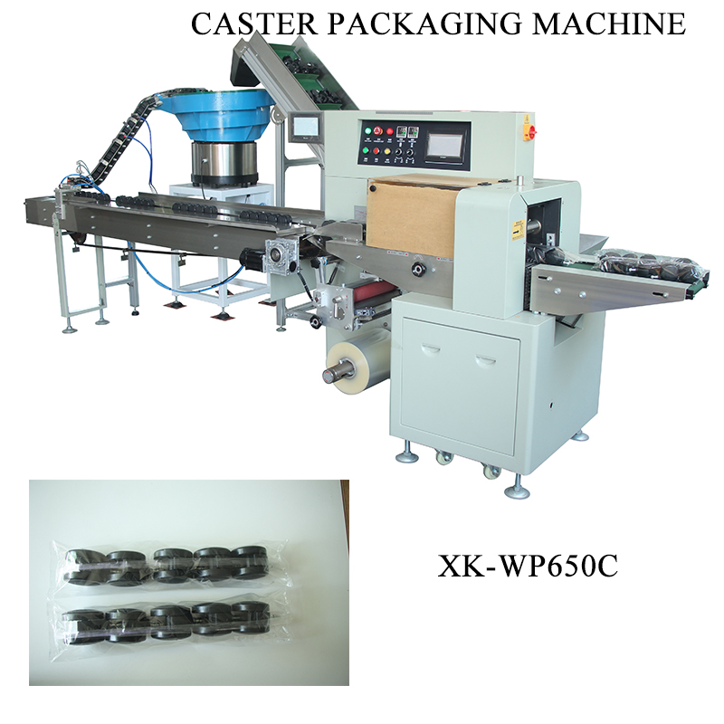 Hot Sale Good Quality Luggage Casters Push Pull Shelf Casters 5pcs Filling Packaging Machine