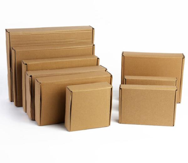 Buy cheap Kraft Paper Brown Carton Box , Custom Corrugated Boxes Thickness 0.23mm from wholesalers