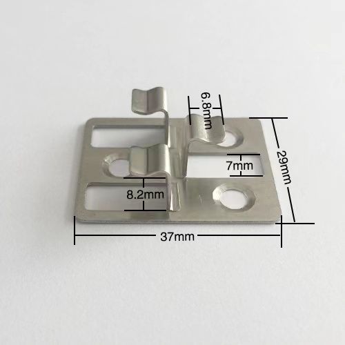 WPC Decking T-Clips Stainless Steel Clips for Multi-Type Outdoor Flooring Accessories