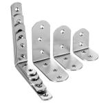 Aluminum Gasket L Shaped Metal Bracket Stainless Steel Spring Clip Fixing Part