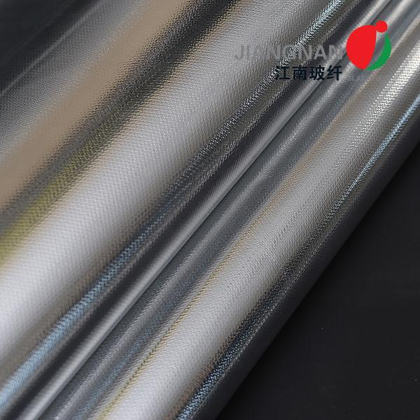 Buy cheap 0.43mm Aluminum Foil Laminated Fiberglass Fabric Airtight from wholesalers