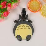 Owl Shape Personalised Custom Eco-Friendly Soft PVC Travel Luggage Tag