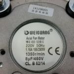 YWF4E-350 YWF4D-350 Axial Fan Motors 350mm 220V 380V Freezer Evaporator Fan