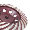 Buy cheap 150mm 6 Inch Diamond Turbo Cup Grinding Wheel For Granite Rough Hardness from wholesalers