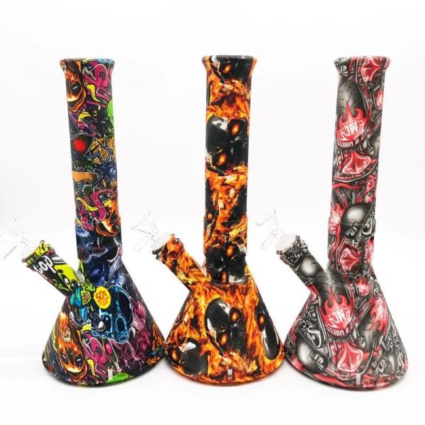 Buy cheap Handmade 535g 30cm Silicone Tobacco Pipes from wholesalers