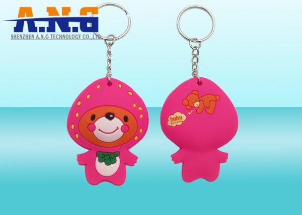 Buy cheap Cartoon Proximity PVC RFID Chip waterproof key fob Keyrings Contactless from wholesalers
