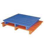 USA Standard Steel Plastic Pallet In Warehouse Rack Shelf Metal Shipping Pallet