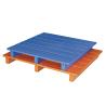 Buy cheap USA Standard Steel Plastic Pallet In Warehouse Rack Shelf Metal Shipping Pallet from wholesalers