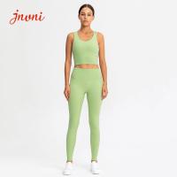 Buy cheap 2pcs Suitwear Cross Strappy 210gsm Gym Wear Sets TUV Women'S Athletic Wear Sets product