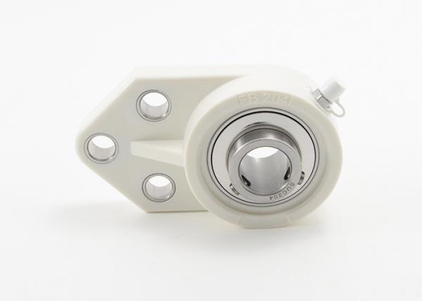 Buy cheap Thermoplastic Bearing Unit Stainless Steel Insert Ball Bearing 3 Bolt Flange SS UCFBPL203 from wholesalers
