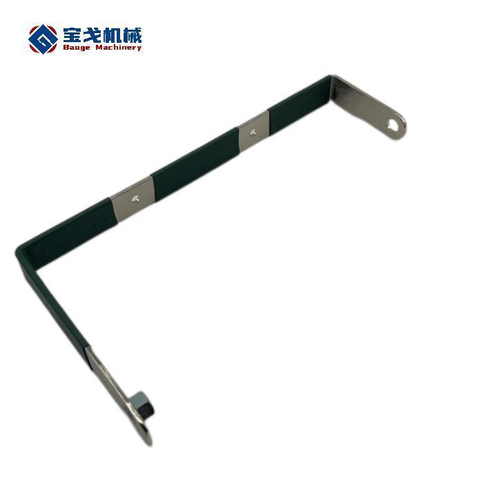 Power System Green Cover Input Copper Bus Bar for 150A Smooth Current