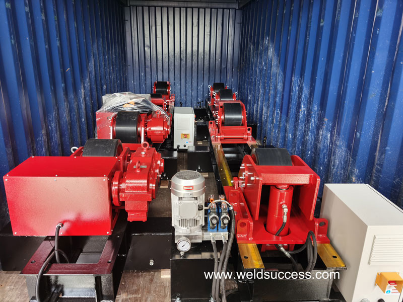 Conventional Hydraulic Fit Up Welding Rotator 100T For Pipe Butt Welding