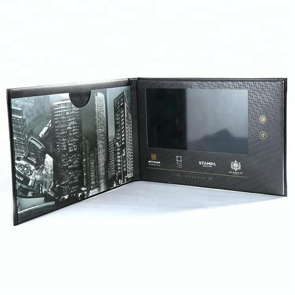 Buy cheap Video In Paper Print 7 Inch Lcd Advertising Player Video Display Brochure Book from wholesalers
