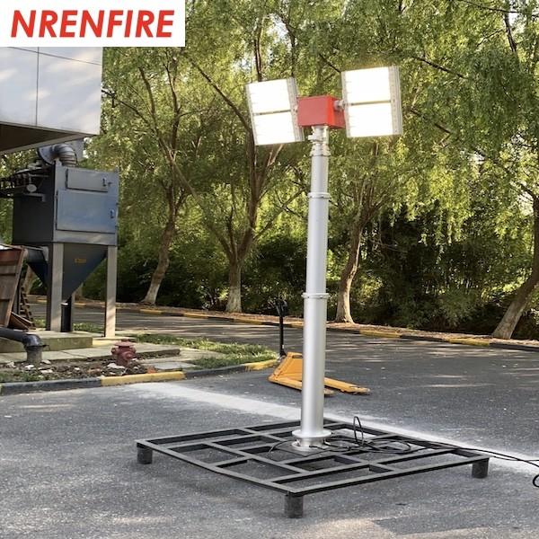 Buy cheap 6m pneumatic telescopic mast-Fire Tender Mounted- 4x180W LED Lights-pneumatic mast light from wholesalers