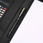 Business Gift A4 Leather Document Folder File Organizer Portfolio Stationery