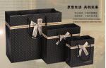 Chinese Factory Sales Korean Black Spotted Gift Bags Paper Bags Handbags Bags