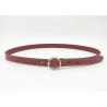 Buy cheap Round Buckle Trousers 1.8CM Women's Fashion Leather Belts from wholesalers
