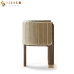 Nordic Armrest Dining Chair Modern Luxury Restaurant Furniture
