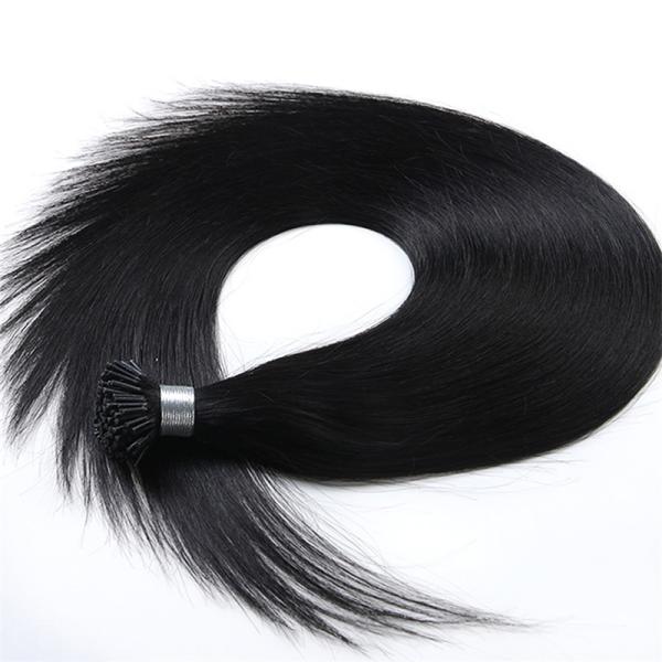 Buy cheap Pre Bonded Long 1 Clip Hair Extensions Double Drawn Silky Straight Wave from wholesalers