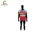 Dye Sublimation Mens Sports T Shirts , Mens Plus Size T Shirts Team Wear