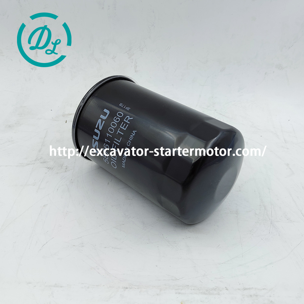 Excavator Spare Parts 5-87611006-0 Oil Filter Engine 4LE1 4LE2
