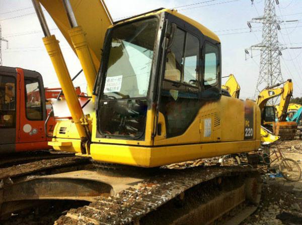 Buy cheap Used KOMATSU PC220-7 Crawler Excavator Low price for sale from wholesalers