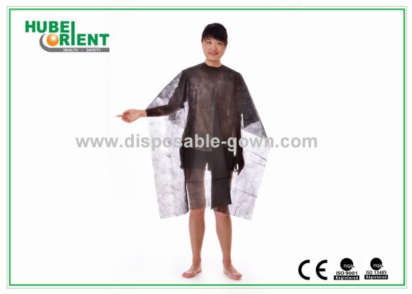 Buy cheap OEM Nonwoven Disposable cape for Hair Dressing 20gsm to 50gsm from wholesalers